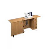 Sylvia Designs, Model 920 Sewing Machine Desk with 4 Drawers